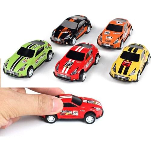 Set Of 6) Mini Pull Back Car Toy Mold Alloy Cars Vehicles Cartoon Racing Children Pocket Toys Hot Model Nursery Gift Toys 2019