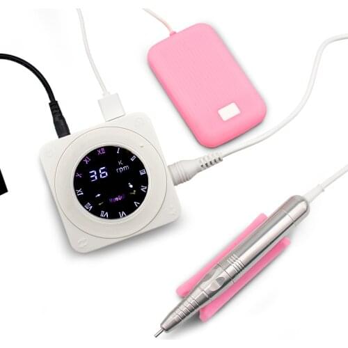 Pro Brushless Nail Drill 36W 35000RPM Electric Manicure Drill Machine Portable Electric Nail Drill File 36