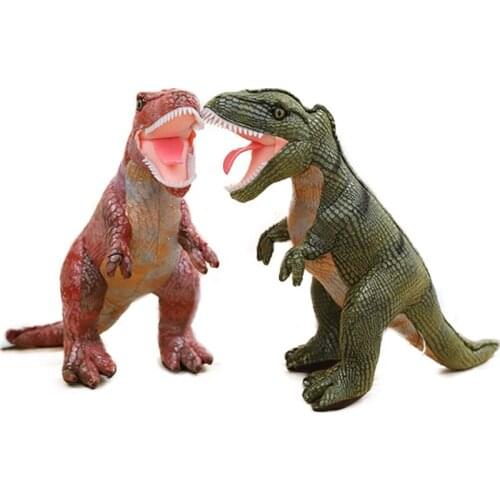 30cm Realistic Dinosaur Plush Toys Simulation Tyrannosaurus Stuffed Dolls for Children Boys Gift Education Model Toy