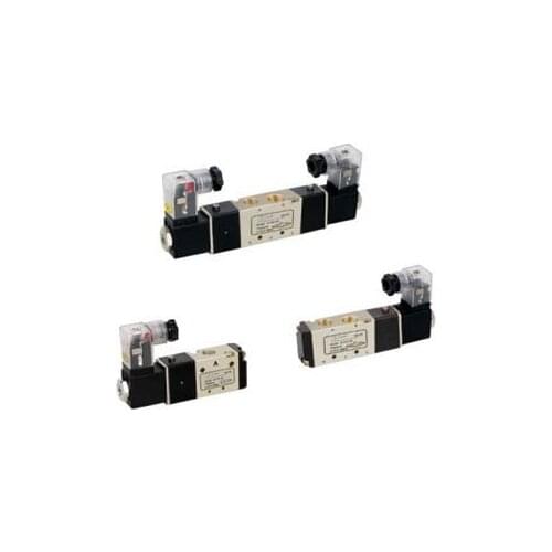 G1/8" 5/3 4V130C-06 Solenoid Valve,(double head,three position,close type)