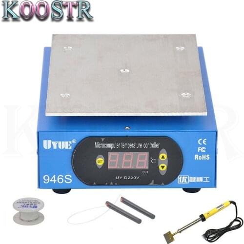 UYUE Preheat Station 946s 220V 400W Heating Plate For Phone LCD Screen Separator Machine Preheater Digital Thermostat Platform