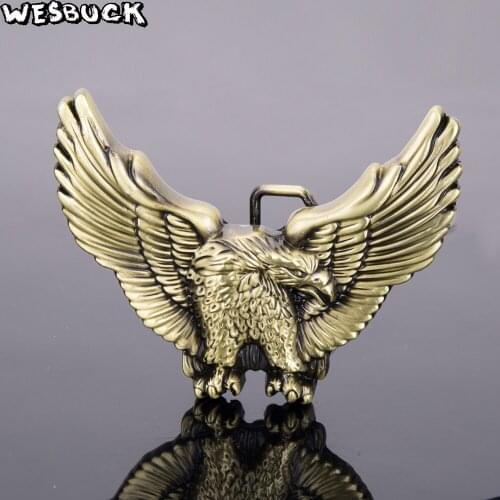 WesBuck Brand Owl Buckles Fashion Hot Sale Mens Belt Buckle Zinc Alloy belt buckle Western Belt Head