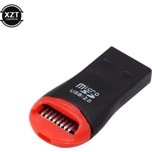 1pc High Speed USB 2.0 Mini Micro SD T-Flash TF M2 Memory Card Reader Data Adapter