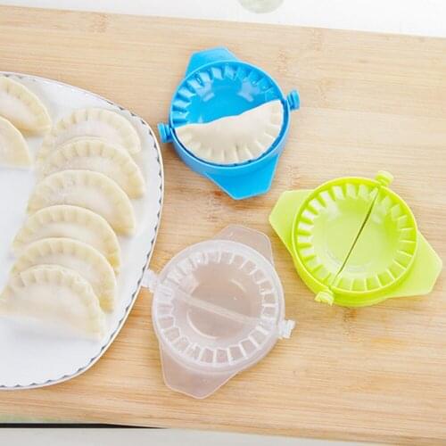 6Pcs/set DIY Dumpling Maker Mould Dough Press Meat Pie Pastry Empanada Mold Tool Dumpling Molds Kitchen Cookware Gadget Jiaozi