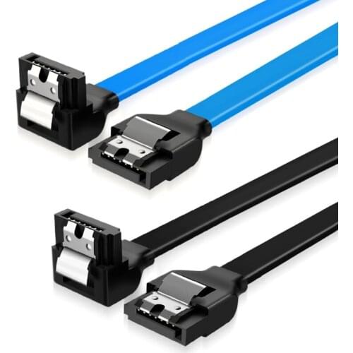 8-Core Copper Flexible Sata3.0 SSD Serial Port Data Cable SATA Cable 3.0 Data Cable 6GB/S Durable Wire