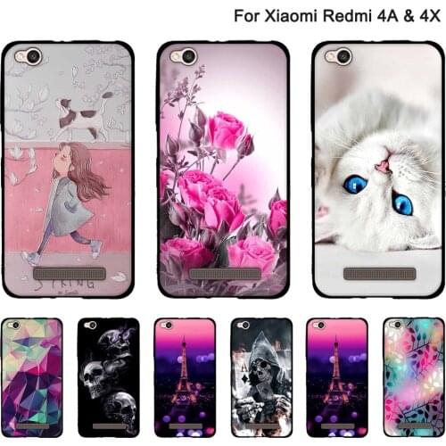 TPU Case For Xiaomi Redmi 4X 4 X Redmi 4x Pro Soft Silicone Back Phone Cover For Xiaomi Redmi 4A 4a Redmi 4 A Shells Fundas Bags