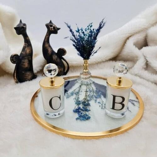 Personalized Head Letter, Decorative Candle-2 Pcs, Engagement, Wedding, Invitation, special Moments, for the Dekorafit, Home, Garden, Bathroom