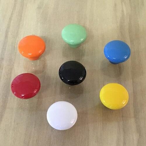 Ceramic Cabinet Knob Colorfull Children Handles for Furniture Drawer Knobs Cupboard Pulls