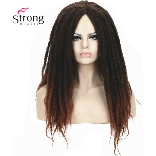 Long 28inch Braiding Hair Wig Box Braids Crochet Braids Hairstyles Wigs COLOUR CHOICES