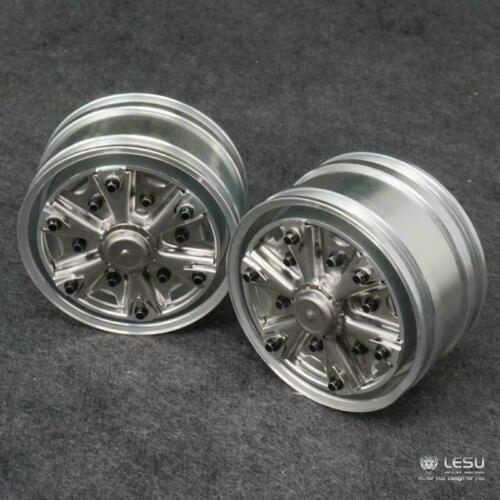 LESU 1/14 RC Front Wheel Hub King Hau DIY TAMIYA Tractor Truck Glob Lin TH13089-SMT5