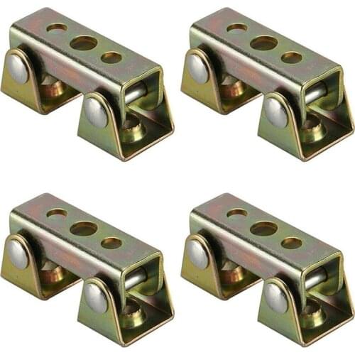 Sturdy Hand Tool, 2 Inch Magnetic V-Shaped Pad Kit, with Magnets on the Pad Surface and Bottom, 4-Piece Kit