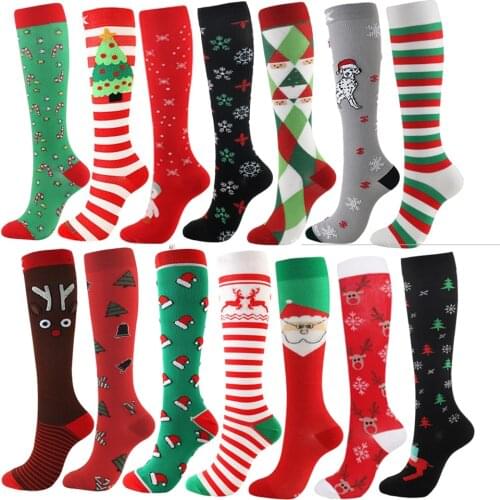 Christmas New Professional Sport Pro Cycling Socks Men Women Road Bicycle Socks Red Green Black Bike Racing Socks
