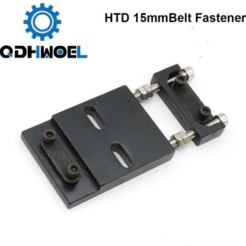 Belt Fastener For Width 15MM Open-Ended Timing Belt Transmission Belts For X/Y Axis Hardware Tools Machine Parts