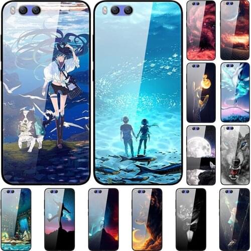 Glass Case For Xiaomi 6 Tempered Glass Case Phone Case Phone Shell Series 3
