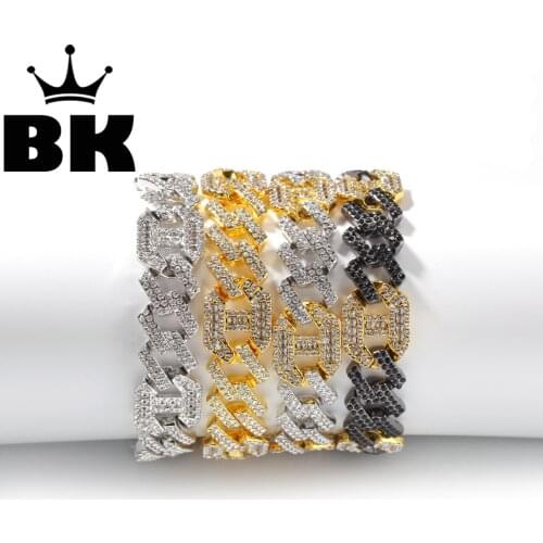 THE BLING KING Blue Bracelets