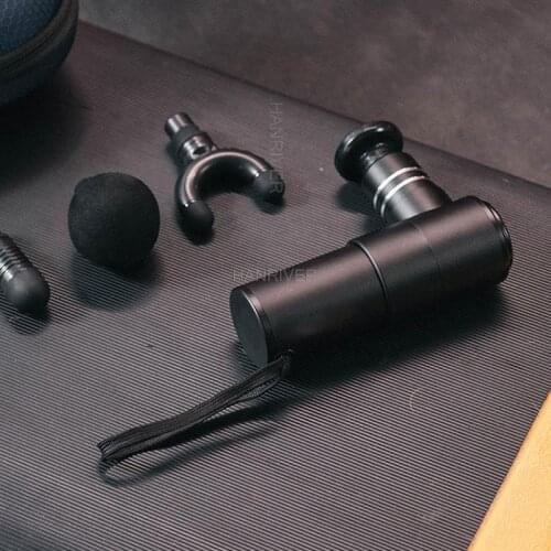 BOOSTER Mini Electric Muscle Massage Gun Pocket Neck Muscle Massager Pain Therapy for Body Massage Relaxation Pain Relief