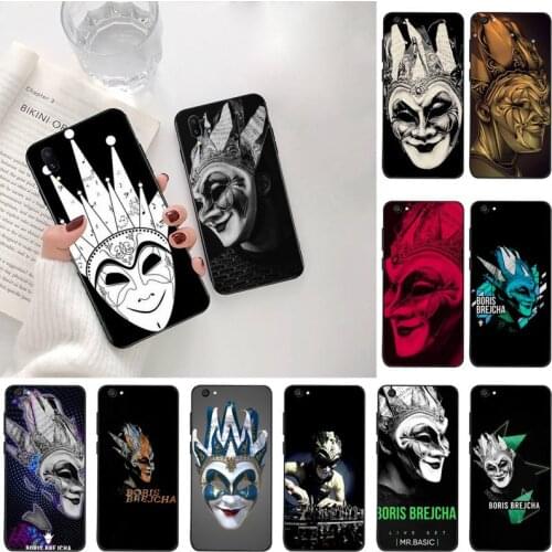 YJZFDYRM DJ Boris Brejcha Luxury Phone Case For Vivo Y91c Y17 Y51 Y67 Y55 Y93 Y81S Y19 V17 vivos5