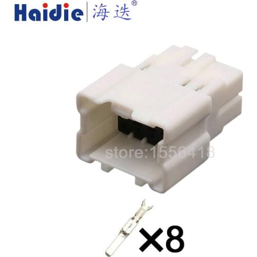 2sets 8pin auto ectric plug wiring cable electric connector 6098-6949