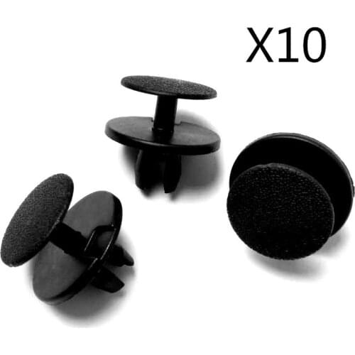 10pcs OE Nylon Bumper Trim Retainers Clips Replaces For BMW Moulding Trim Retainer Clips