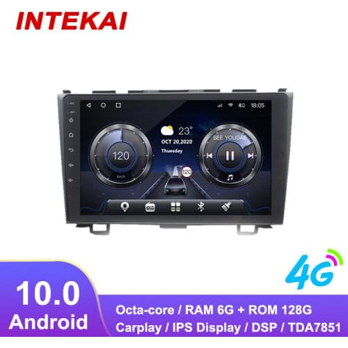 9"Android 10.0 Car Radio GPS Navigation autoradio multimedia player for honda CRV CR-V 2007 2011 head unit stereo