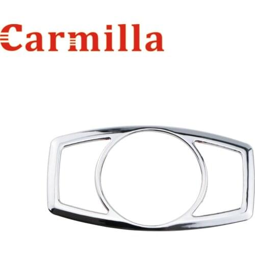 Car ABS Chrome Headlight Switch Sticker Trim for Ford Focus 3 4 Ecosport Edge Mondeo Kuga Escape Explorer Mustang F150 F250 F350