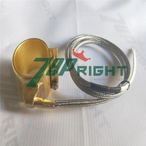 Band resistance brass heater 240v 230w with steel lead wire 1m