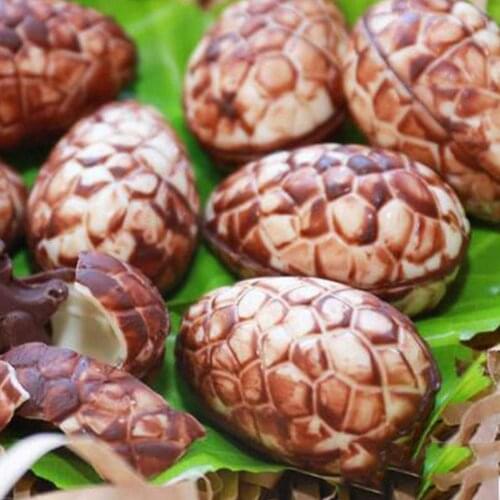 Diy Easter Egg 3D Cake Mold Fondant Cake Decorating Molds Cookie Mold Pastry Chocolate Cake Plastic Tools Baking Tools Cand B0N2