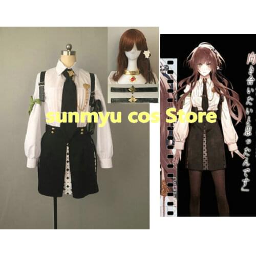 Free Shipping!Collar x Malice Hoshino Ichika Cosplay Costume,Size customizable Halloween Wholesale