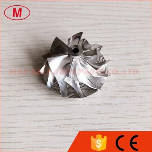 KP39 35.57/46.00mm 6+6blades high performance Turbo milling/aluminum 2618/billet compressor wheel