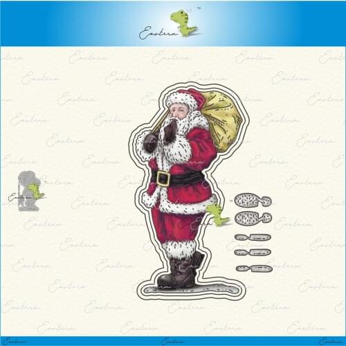 Santa Claus metal cutting dies 2021 new diy molds Scrapbooking Paper Making die cuts crafts