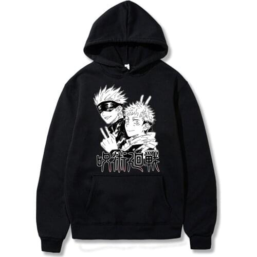 Jujutsu Kaisen Fashion Prints Hoodie Women/Men Sweatshirt Long Sleeved Casual Streetwear Harajuku Tops