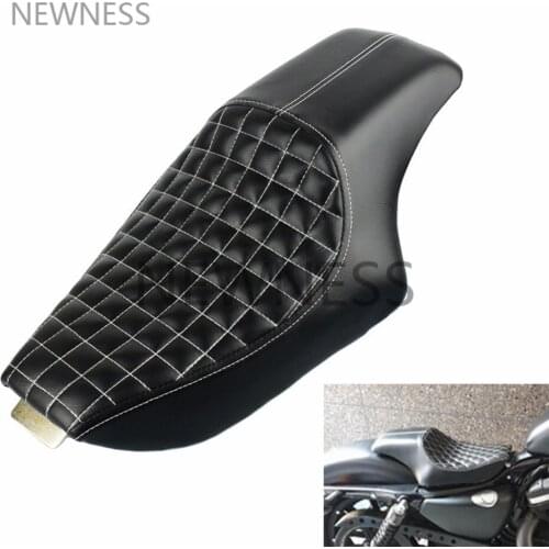 Motorcycle Leather Two Up Driver Front Rear Passenger Seat For Harley Sportster XL iron X48 XL883 1200 Forty-eight 2004-2016