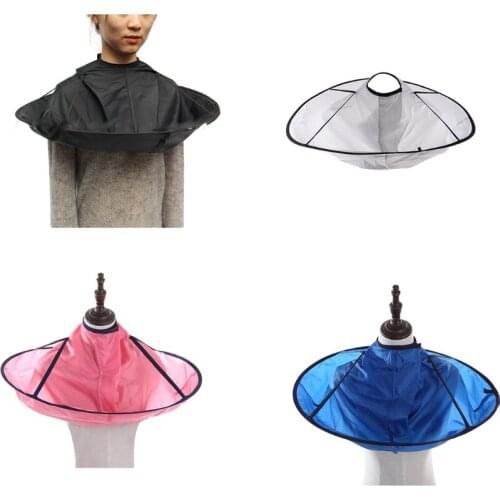 4 Colors DIY Hair Cutting Umbrella Cape Cutting Hair Shave Apron Haircut Barber Gown Cover Household Cleaning Protector