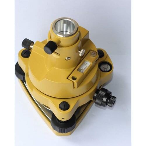 NEW YELLOW TRIBRACH WITH OPTICAL & ADAPTER, FOR TOTAL STATIONS