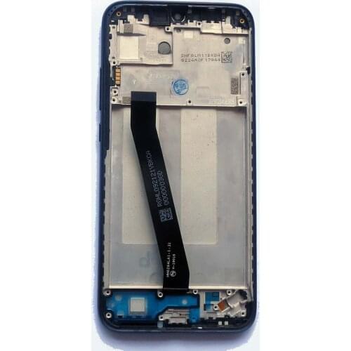 Original Genuine LCD Touch Screen for Redmi 7 with frame Supporting 10 Touch P{oints -Black&Blue