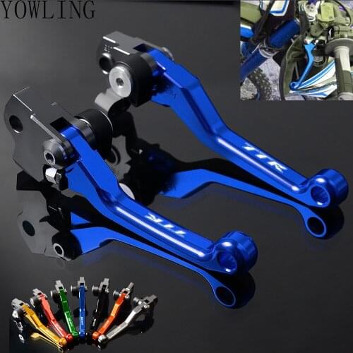 Motocross Foldable Pivot Handle Brake Clutch Levers Dirt Bike Motorbike Brakes For YAMAHA TTR250 1993-1997 TTR600 1998-2002
