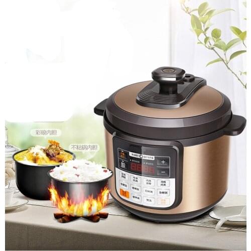 Electric Pressure Cookers Electric pressure cooker double bile rice cooker high pressure cooker 3-4 people NEW