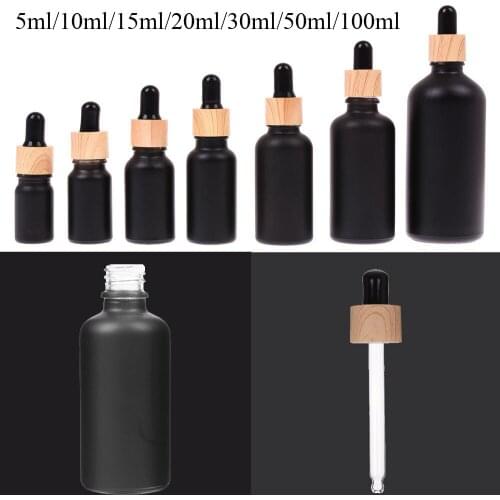 Dropper Bottle glass Measured Pipettes, Empty Tincture Bottles for Essential Oils, Perfume, Leak Proof Travel Bottles for Liquid