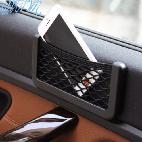 Universal Car Seat Side Back Storage Net Bag for BMW 1 3 4 5 7 Series X1 X3 X4 X5 X6 E60 E90 F15 F30 F35
