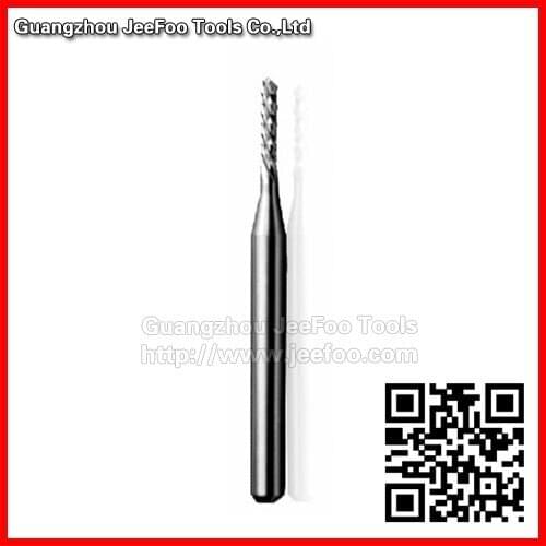 XD- Corn Teeth TiN Coated UP/DOWN CUT End Mill Cutter Milling Cutter Printed Circuit CNC Router