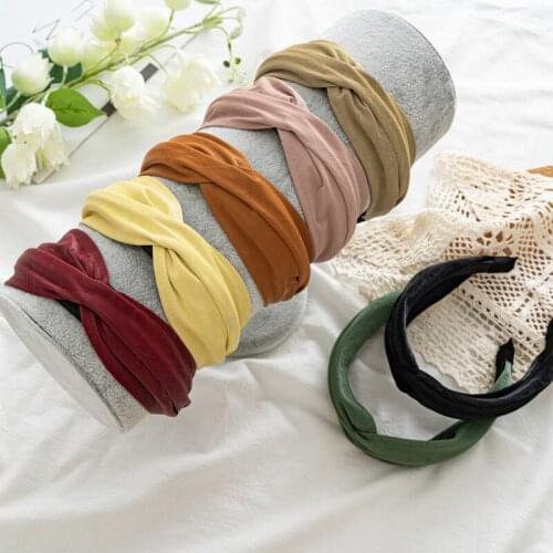 Womens Girl Hairband Twisted Knot Headband Headwrap Hair Band Hoop Accessories