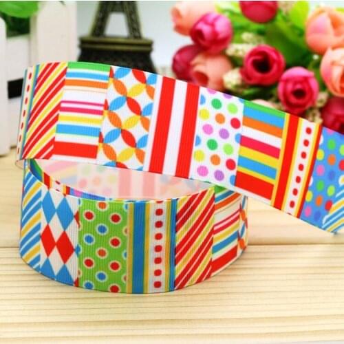 1.5'' Free shipping pattern printed grosgrain ribbon hair bow headwear party decoration wholesale OEM 38mm H4896
