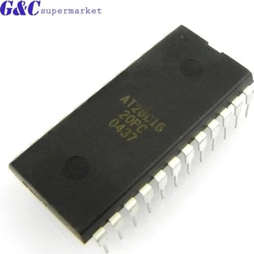 1/5PCS AT28C16-20PC AT28C16 DIP-24 IC NEW diy electronics