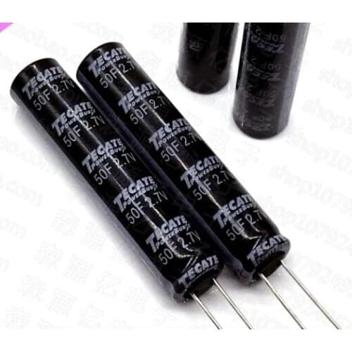 10PCS New and original 2.7V50F 12*60