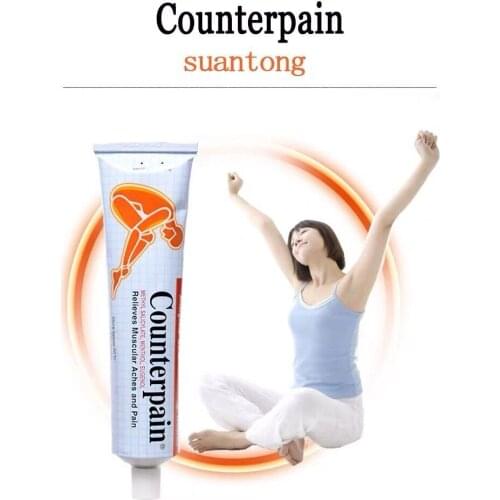 120g Counterpain Analgesic Ointment Relieves Joint Arthritis Pain Muscle Ache Sports Injury Sprain Massage Thailand
