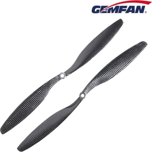 2Pair/Lot 1245 Props 3K Carbon Fiber CW CCW for RC Multi-Copter Quadcopter Propeller Hexacopter Multi Rotor Gemfan EPP Props