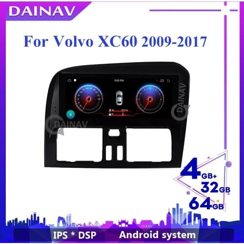 2 din Vertical Screen Android Car Radio GPS Navigation for Volvo XC60 2009-2017 Tesla Style Car Multimedia DVD Player
