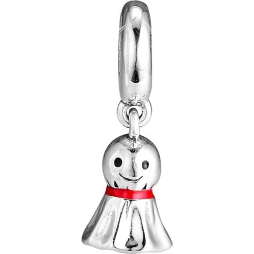 Asian Sunny Doll Charm Silver 925 Beads for Jewelry Making DIY Gift for Kids Boy Girl 02579