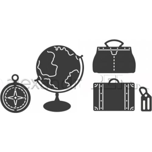 CH 2020 New Arrival Geographer Metal cutting dies stencil Greeting Card Decoration DIY Scrapbooking Scrapbook Paper Photo Album