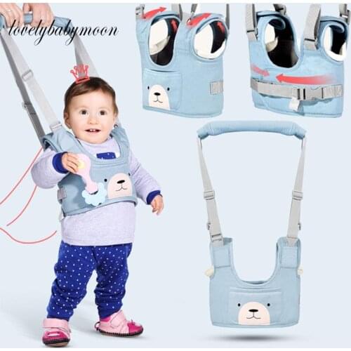 Baby Learning Walking Belt Baby Walker Toddler Rope Boy Girl Seat Walk Anti-fall Belt Baby Dual-use Child Traction Rope Artifact
